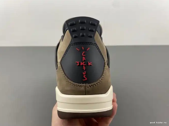 4 Air Retro TS Scott Travis x AJ4-882335 Brown Jordan 0604